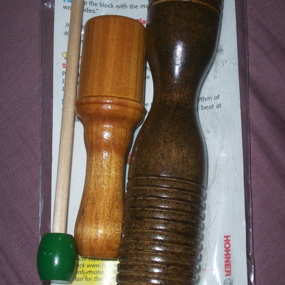 Hohner Kids 3 Piece Wood Soprano Sounder S2207 Ages 3+ Wooden Musical Instrument